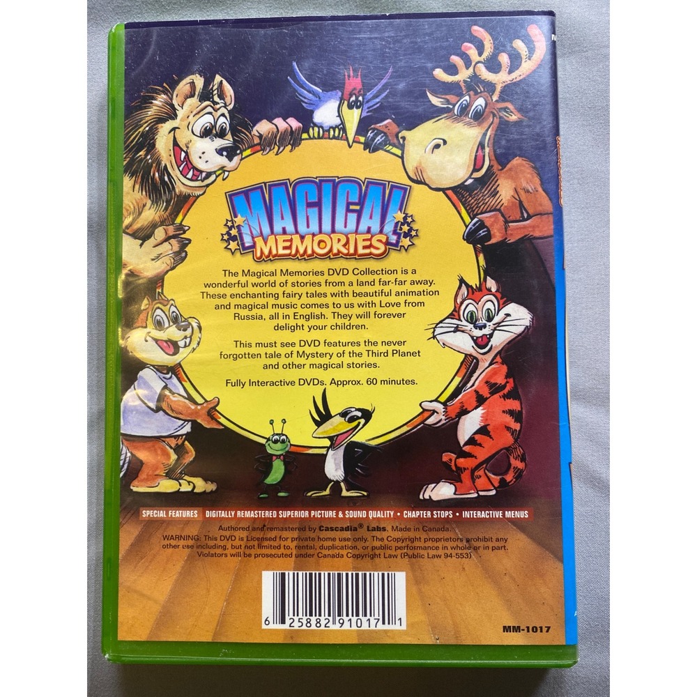 Magical Memories Mystery of the Third Planet DVD Cascadia Labs Animation MM-1017 - Picture 2 of 3